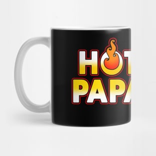 Hot Papa Cool Best Dad Gift For Fathers Mug